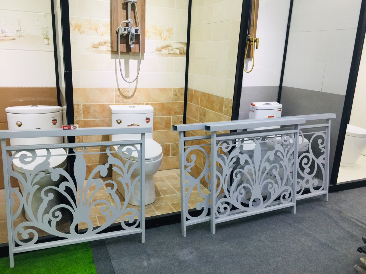 Phan Decor - công ty chuyên nhận thi công và lắp đặt đồ nội thất chuyên nghiệp 22 Lan can ban công sắt CNC