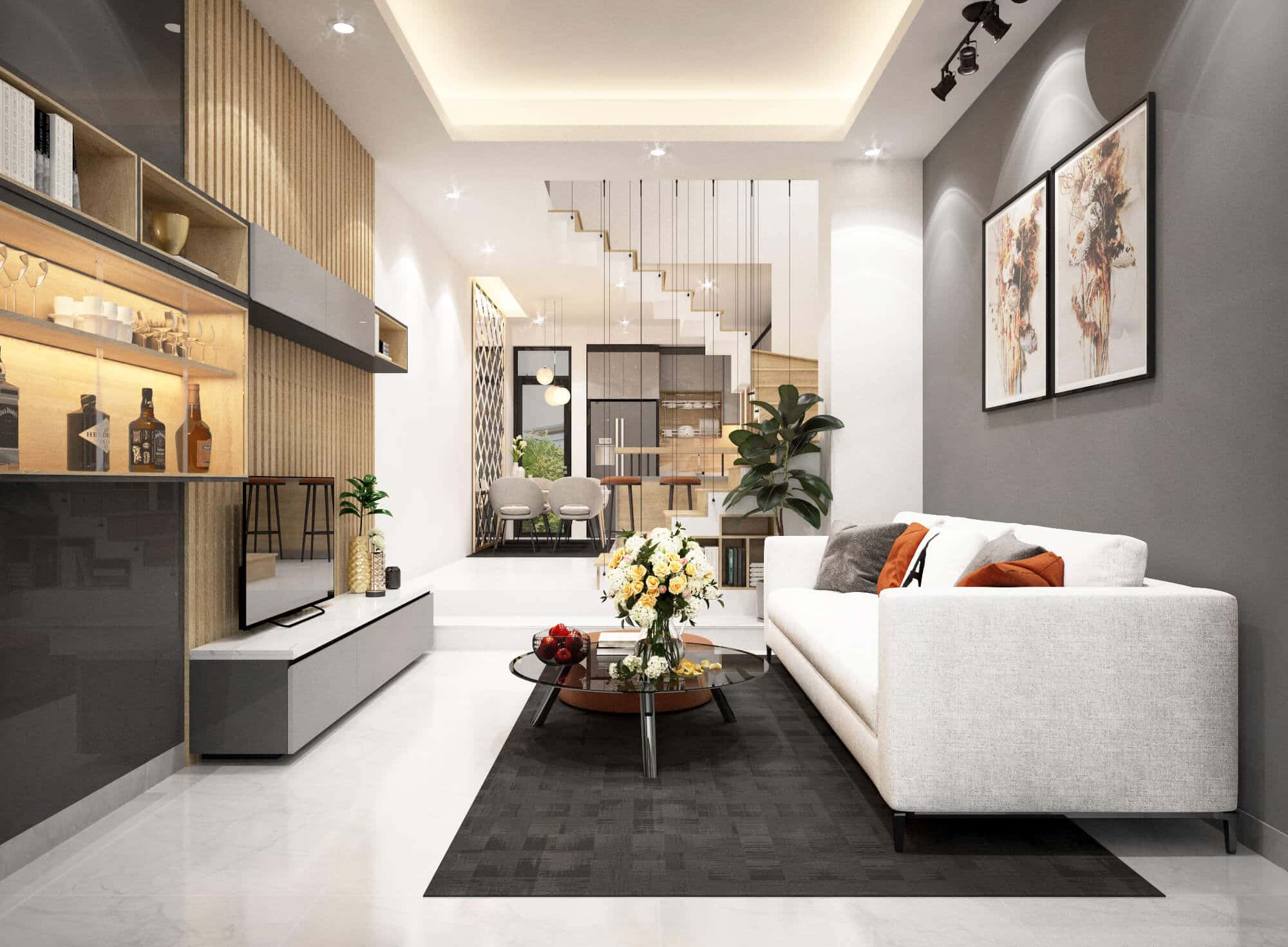 Thiet Ke Noi That Phong Khach Anh Hung Binh Tan 1