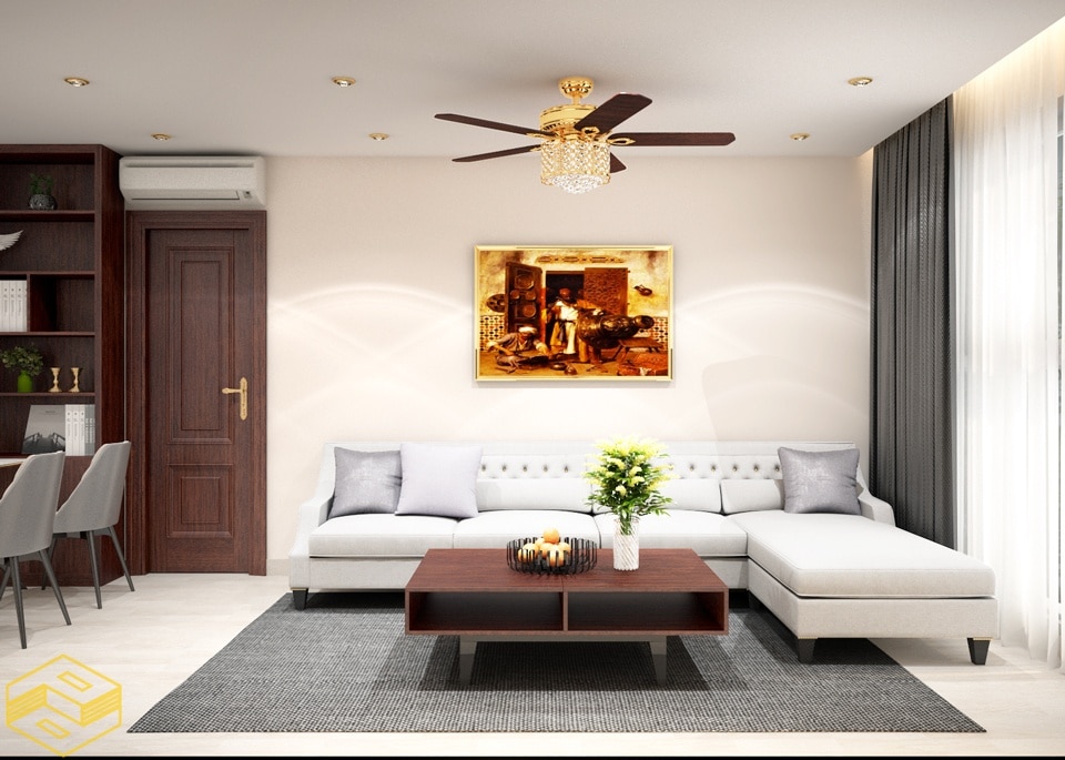 Cải tạo thiết kế không gian nhà nhỏ 27 Mau Phong Khach Nho Dep 5